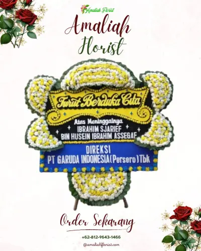 Papan Bunga Duka di Salobulo